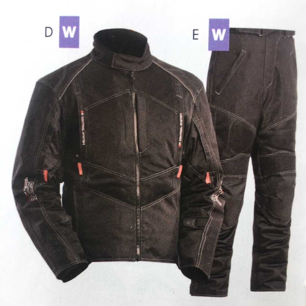 Sedici Alexi Motorcycle riding jacket and pants.